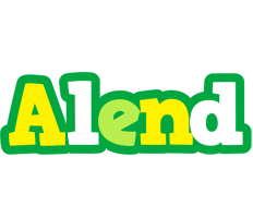 Alend soccer logo