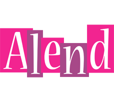 Alend whine logo