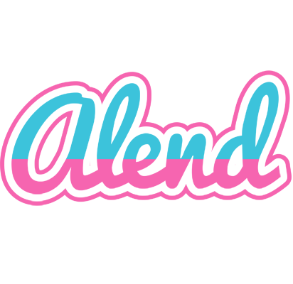 Alend woman logo