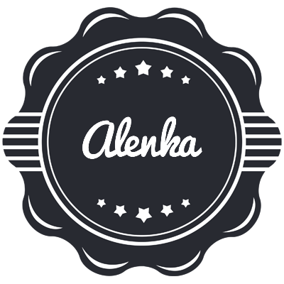 Alenka badge logo