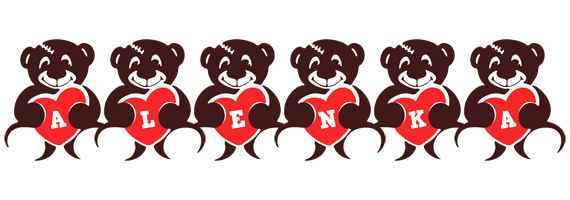 Alenka bear logo