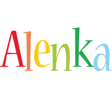 Alenka birthday logo