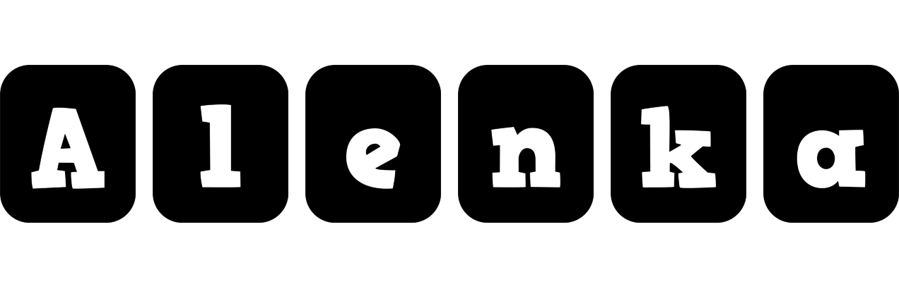 Alenka box logo