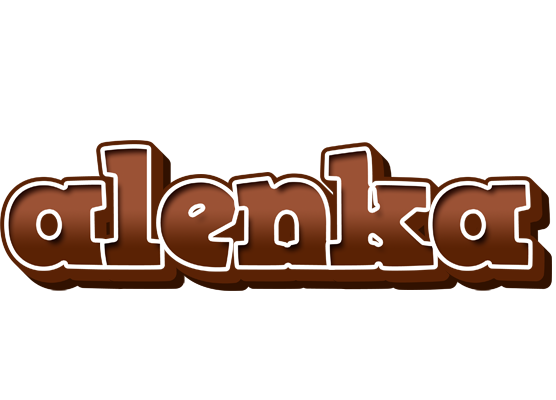 Alenka brownie logo