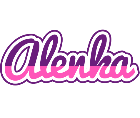 Alenka cheerful logo