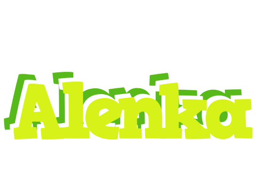 Alenka citrus logo