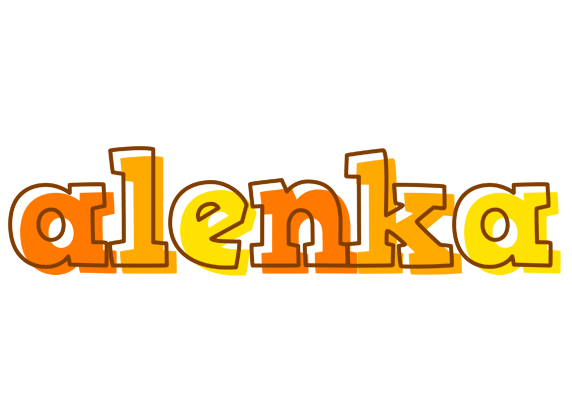 Alenka desert logo