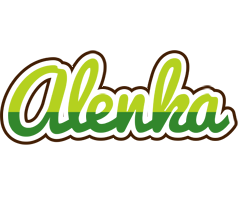 Alenka golfing logo