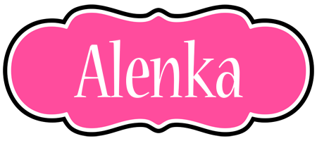 Alenka invitation logo