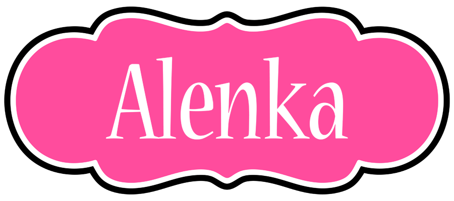 Alenka invitation logo