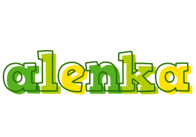 Alenka juice logo