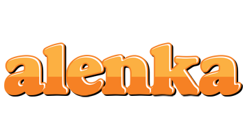 Alenka orange logo