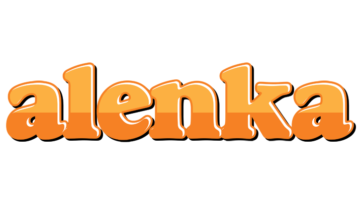 Alenka orange logo