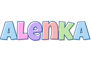 Alenka pastel logo