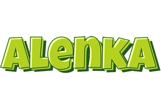 Alenka summer logo