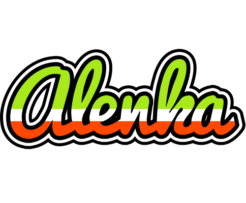 Alenka superfun logo