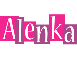 Alenka whine logo