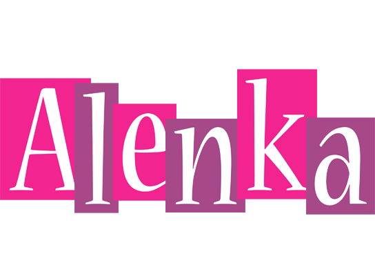 Alenka whine logo