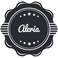 Aleria badge logo