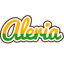 Aleria banana logo