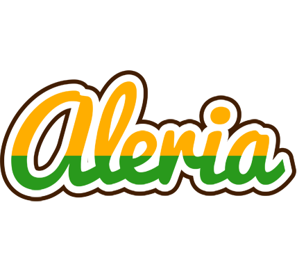 Aleria banana logo