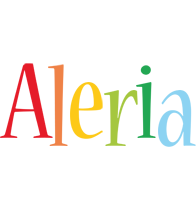 Aleria birthday logo
