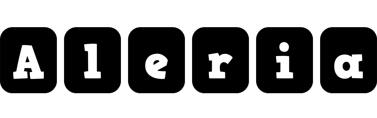 Aleria box logo