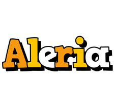 Aleria cartoon logo