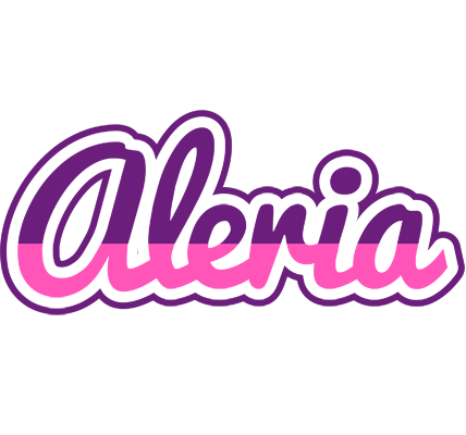 Aleria cheerful logo