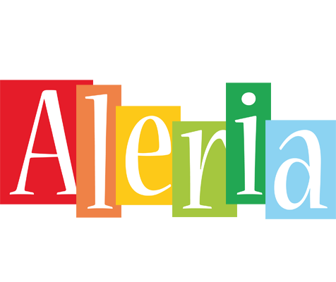 Aleria colors logo