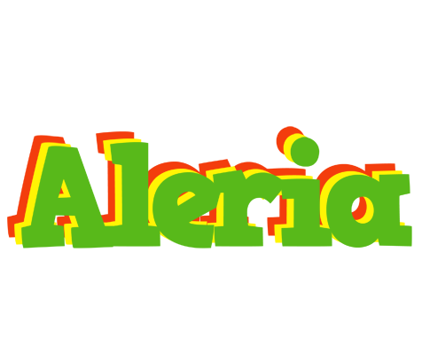 Aleria crocodile logo