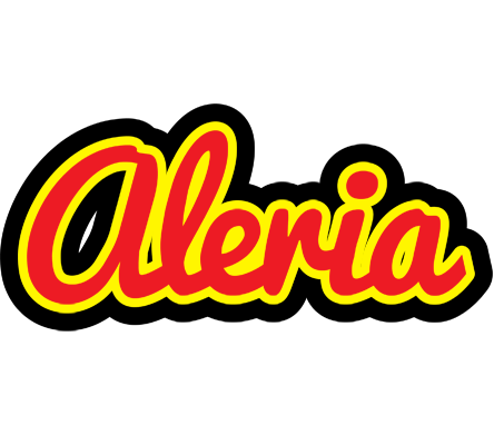 Aleria fireman logo