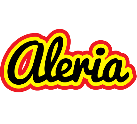 Aleria flaming logo