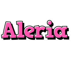 Aleria girlish logo