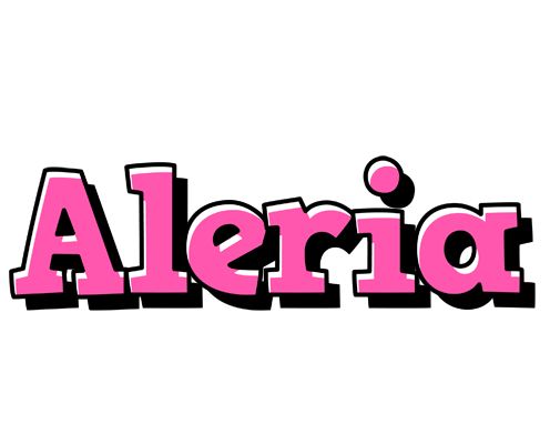 Aleria girlish logo