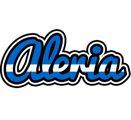 Aleria greece logo