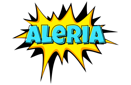 Aleria indycar logo