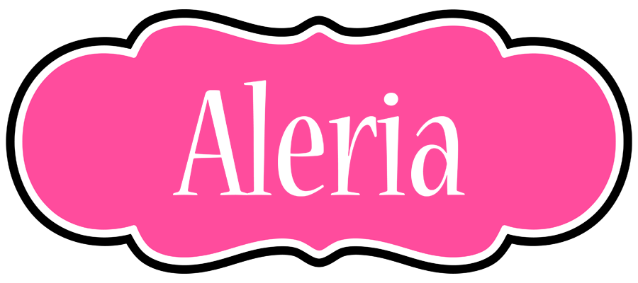 Aleria invitation logo