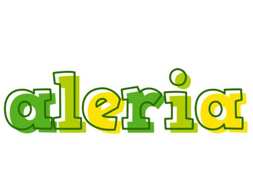 Aleria juice logo