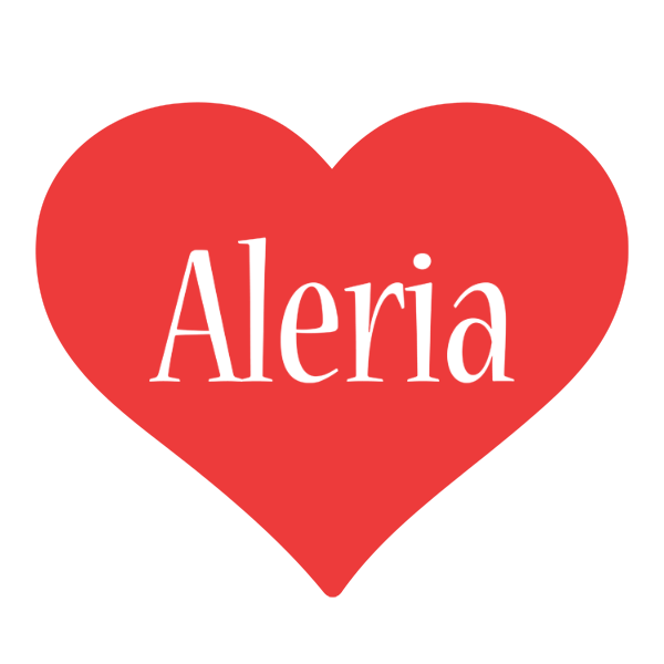 Aleria love logo