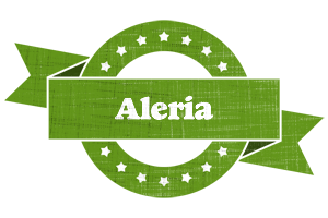 Aleria natural logo