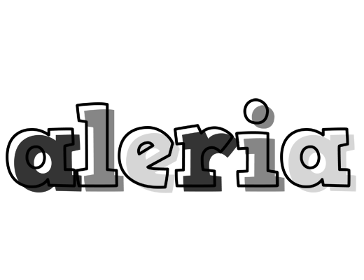 Aleria night logo