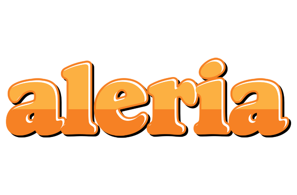 Aleria orange logo