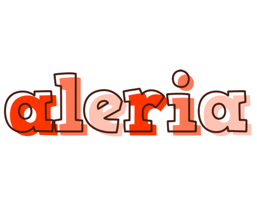 Aleria paint logo