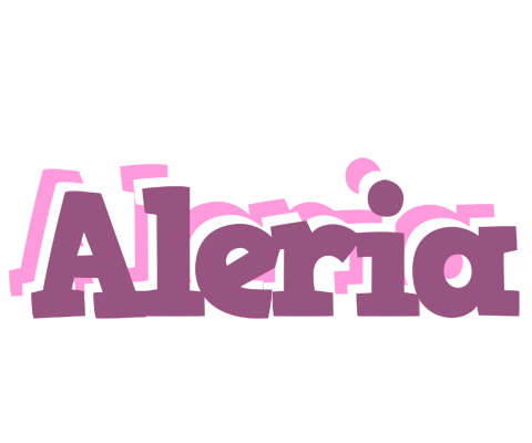 Aleria relaxing logo