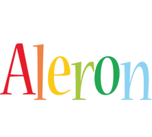 Aleron birthday logo