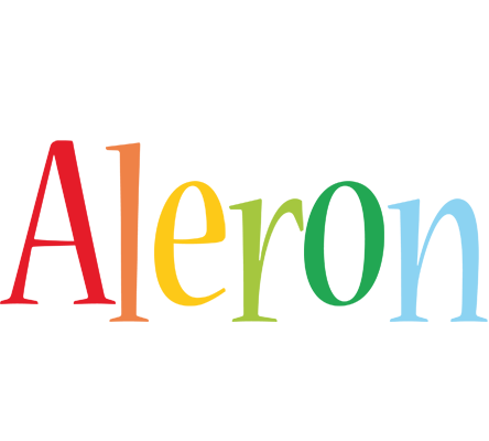 Aleron birthday logo
