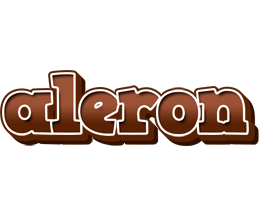 Aleron brownie logo