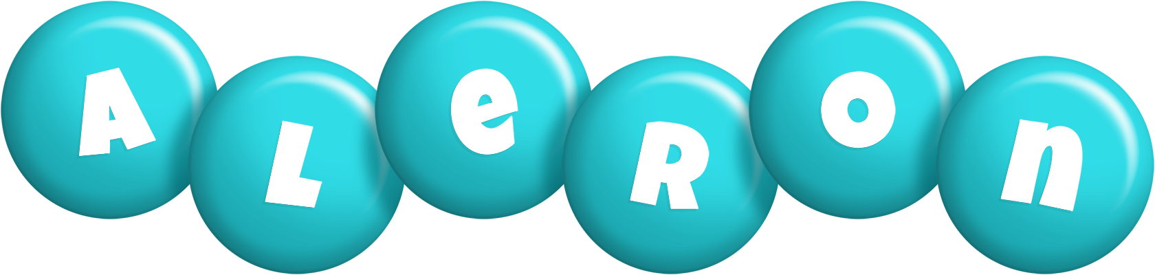 Aleron candy-azur logo