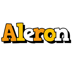 Aleron cartoon logo